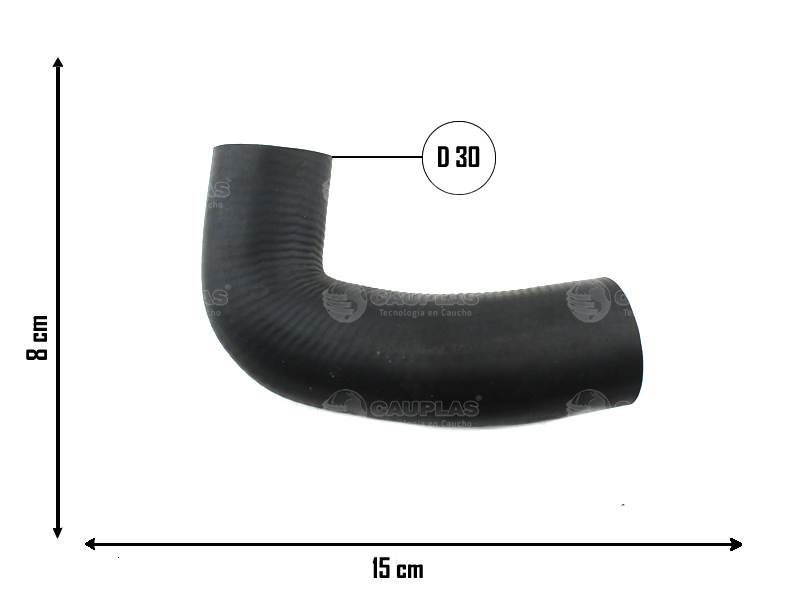CAUPLAS MANGUERA REFRIGERACION FIAT 147 II FIORINO I DUNA UNO I OEM:5942239