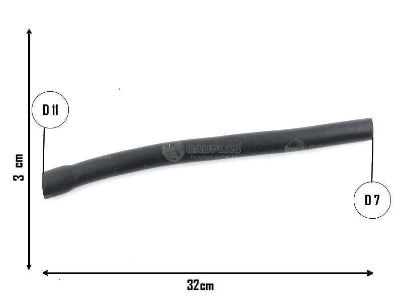 CAUPLAS MANGUERA REFRIGERACION FIAT DUNA UNO I OEM:46593815