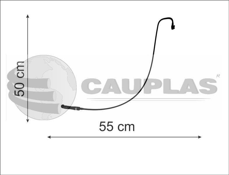 CAUPLAS MANGUERA VASO DE EXPANSION P206 207 OEM:132317