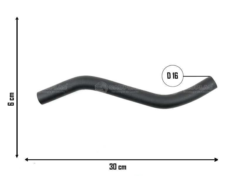 CAUPLAS MANGUERA CALEFACTOR HONDA CR-V OEM:79725S10K01  10323602 =YACO 4178