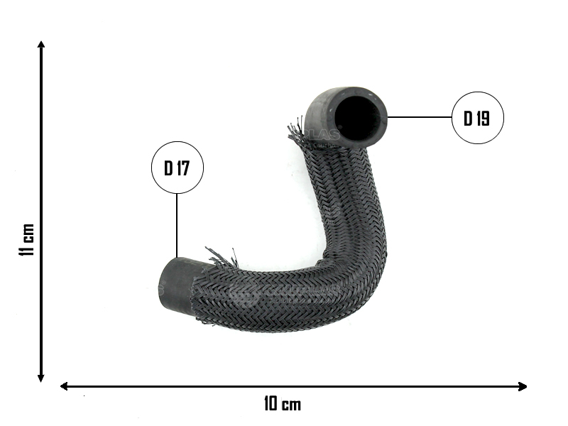 CAUPLAS MANGUERA VASO DE EXPANSION CHEVROLET CORSA I OEM:52030393