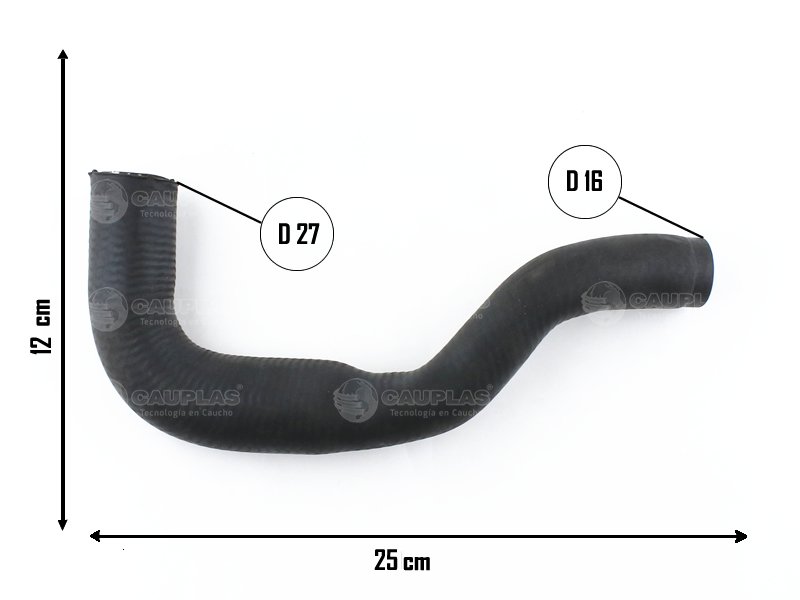 CAUPLAS MANGUERA PASO DE AGUA SPRINTER 411 OEM:9015012582  6905018382