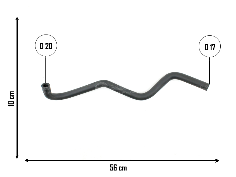 CAUPLAS MANGUERA CALEFACTOR SPRINTER 310