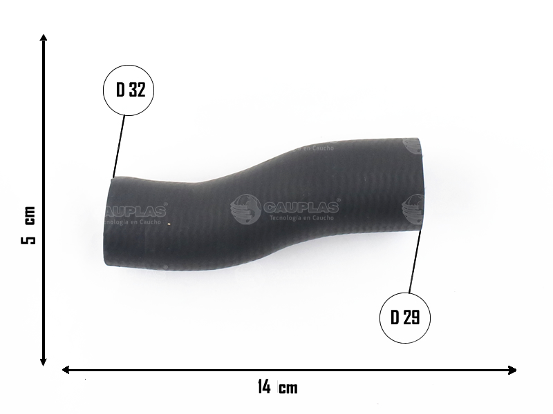 CAUPLAS MANGUERA REFRIGERACION CITROEN C5 EVASION JUMPY PICASSO XSARA I P206 207 307 406 806 EXPERT OEM:1307PR =YACO 2506