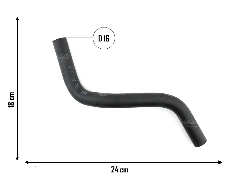 CAUPLAS MANGUERA CALEFACTOR SALIDA HONDA CIVIC OEM:79725SR3000