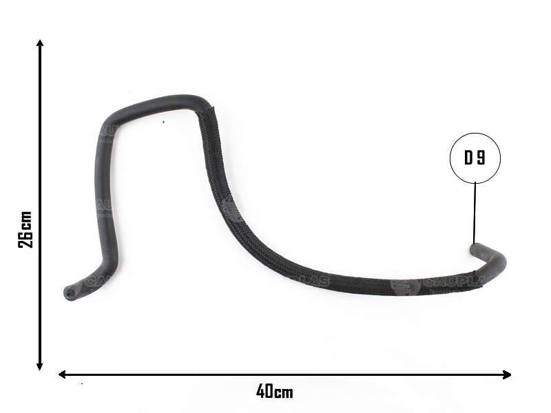 CAUPLAS MANGUERA VASO DE EXPANSION A BOMBA DE AGUA PARTNER I =YACO 2222