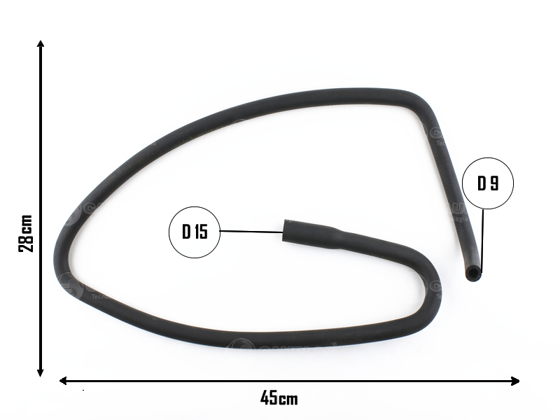 CAUPLAS MANGUERA CALEFACCION PEUG 504 505 =YACO 969