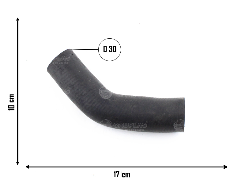 CAUPLAS MANGUERA REFRIGERACION PEUGEOT 206 PARTNER I OEM:1351Z8 =YACO 2233