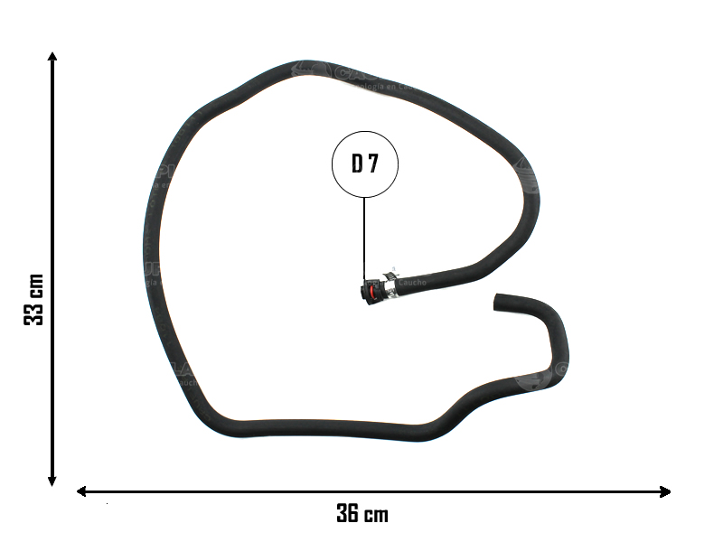 CAUPLAS MANGUERA VASO DE EXPANSION FORD ECOSPORT II