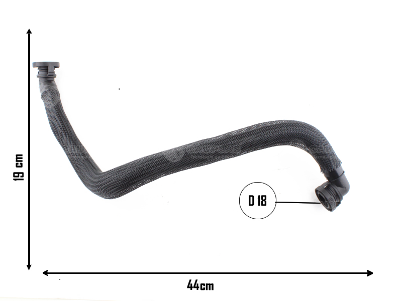 CAUPLAS MANGUERA FILTRO DE AIRE P2008 208 3008 308 OEM: 1192CN, 9806242180