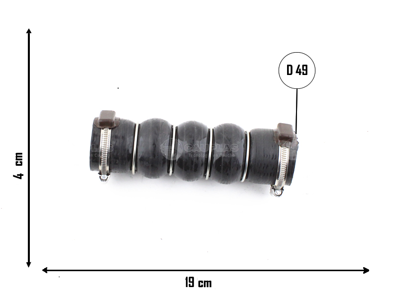 CAUPLAS MANGUERA DE SILICONA INTERCOOLER P3008 308 408 5008