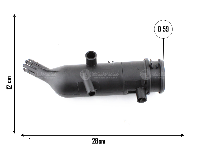 CAUPLAS MANGUERA DECANTADOR DE ACEITE PEUGEOT 205 OEM:118095