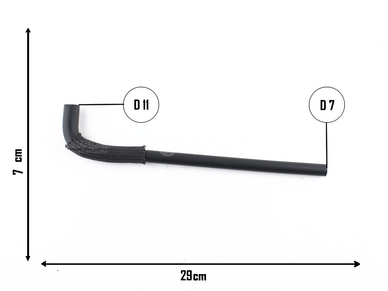CAUPLAS MANGUERA CIRCULACION DE AIRE VENTURI CHEVROLET BLAZER S10 OEM:70200785