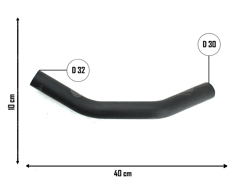 CAUPLAS MANGUERA RADIADOR SUP CHEVROLET BLAZER S10 OEM:93217047 =YACO 2362