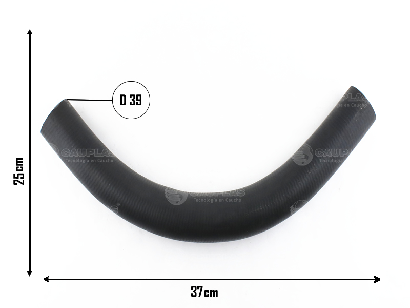 CAUPLAS MANGUERA RADIADOR SUPERIOR CHEVROLET C10 D20 OEM:94629753 =YACO 2341/2366