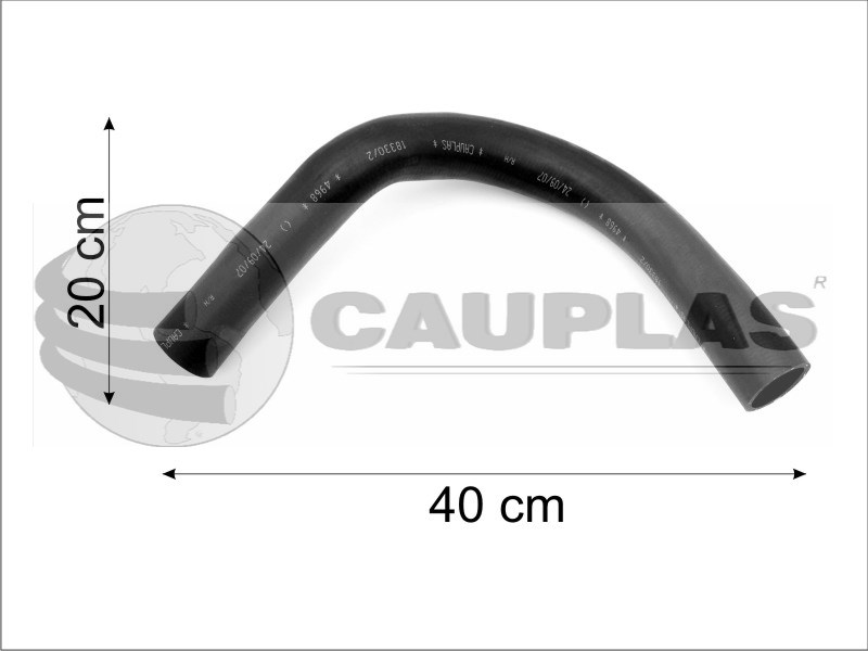 CAUPLAS MANGUERA RADIADOR INFERIOR CHEVROLET C10