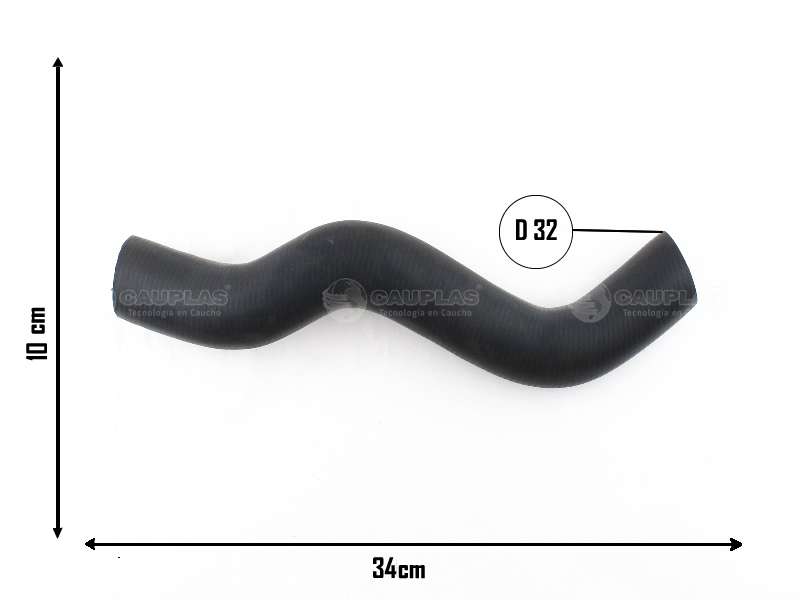 CAUPLAS MANGUERA RADIADOR SUPERIOR CHEVROLET CAPTIVA  =YACO 4406