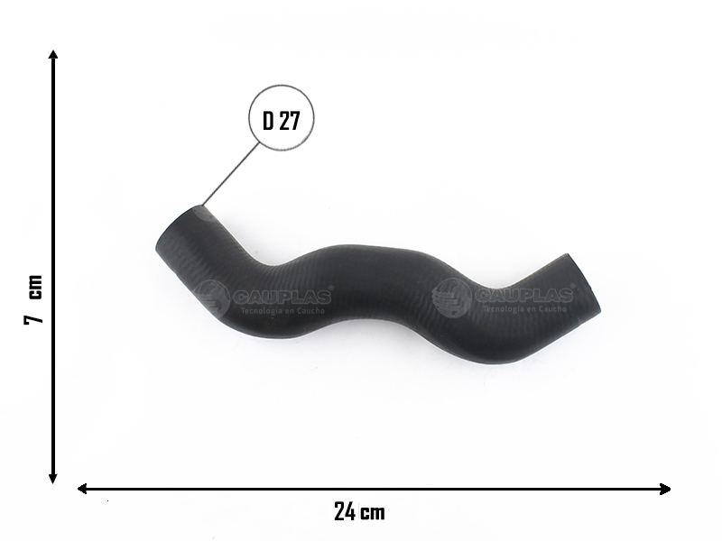 CAUPLAS MANGUERA REFRIGERACION CHEVROLET CHEVETTE