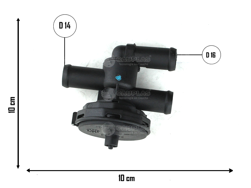 CAUPLAS VALVULA REFRIGERACION CHEVROLET CORSA I VECTRA II OEM: 90566947 95517483 1550574
