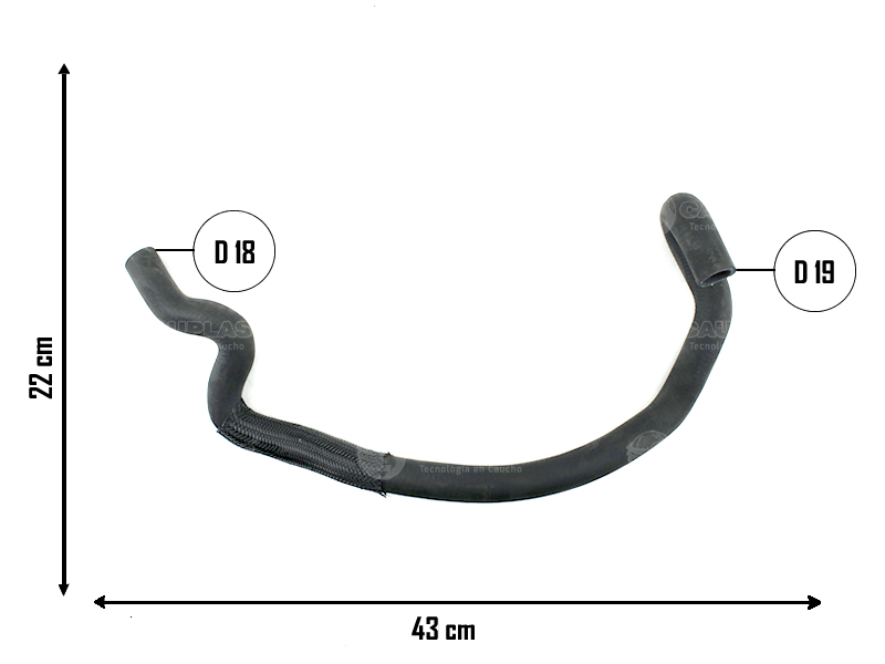 CAUPLAS MANGUERA VASO DE EXPANSION CHEVROLET MERIVA OEM:94717322
