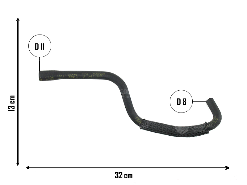 CAUPLAS MANGUERA VASO DE EXPANSION CHEVROLET MERIVA OEM:94717322
