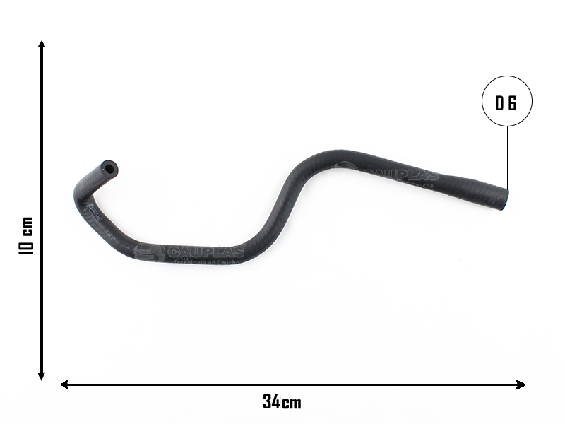 CAUPLAS MANGUERA VASO DE EXPANSION SUP MERIVA OEM:93340704 =YACO 3971