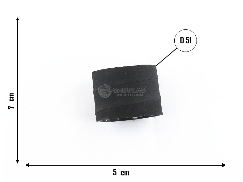 CAUPLAS MANGUERA REFRIGERACION S10 BLAZER OEM:70200792 =YACO 4638