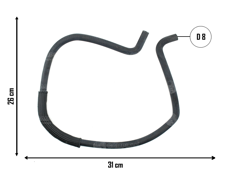 CAUPLAS VASO DE EXPANSION CHEVROLET S10