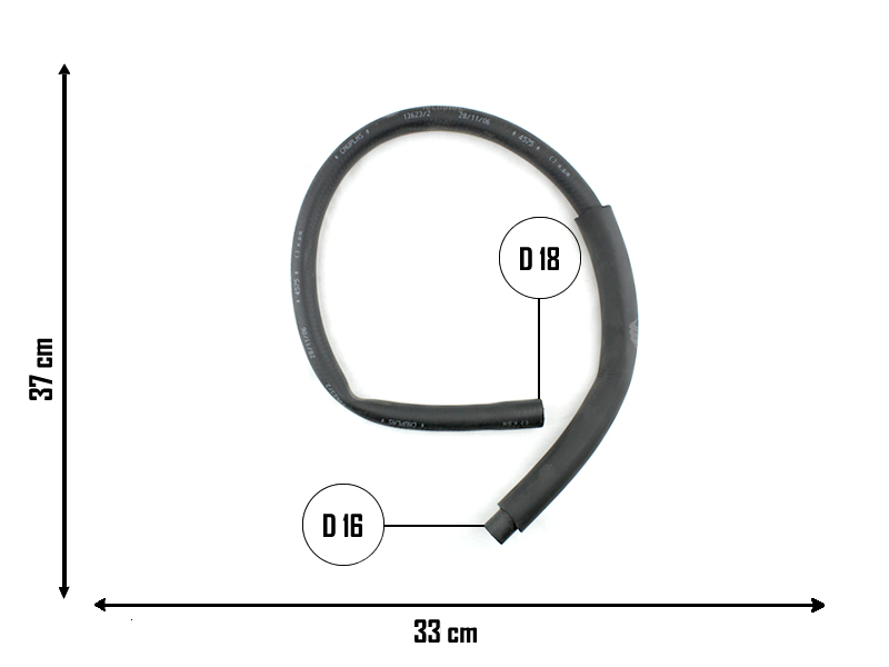 CAUPLAS MANGUERA SALIDA DE TERMOSTATO GM SILVERADO OEM:93238702
