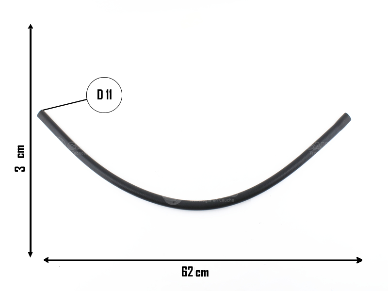 CAUPLAS MANGUERA VACIO DEL SERVO DE FRENO  GM SILVERADO 