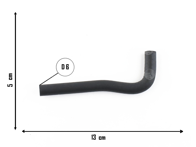 CAUPLAS MANGUERA RADIADOR DE ACEITE SPARK  =YACO 3967