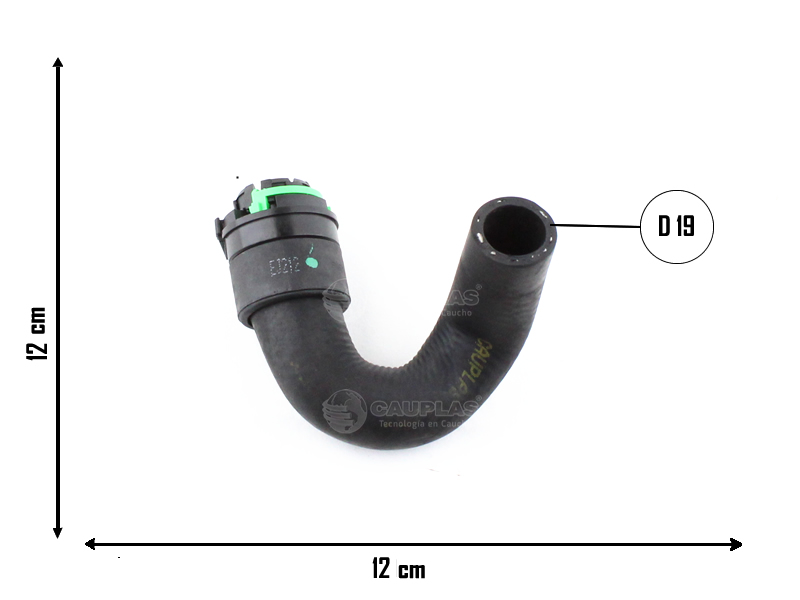 CAUPLAS MANGUERA TERMOSTATO A TUBO RIGIDO CHEVROLET VECTRA II OEM:93327454 90529690