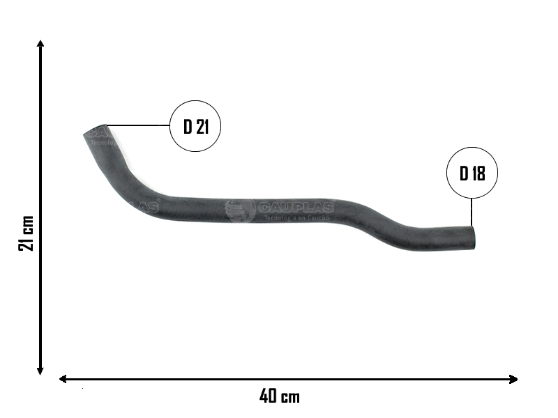 CAUPLAS MANGUERA COMBUSTIBLE CHEVROLET VECTRA OEM:90499642