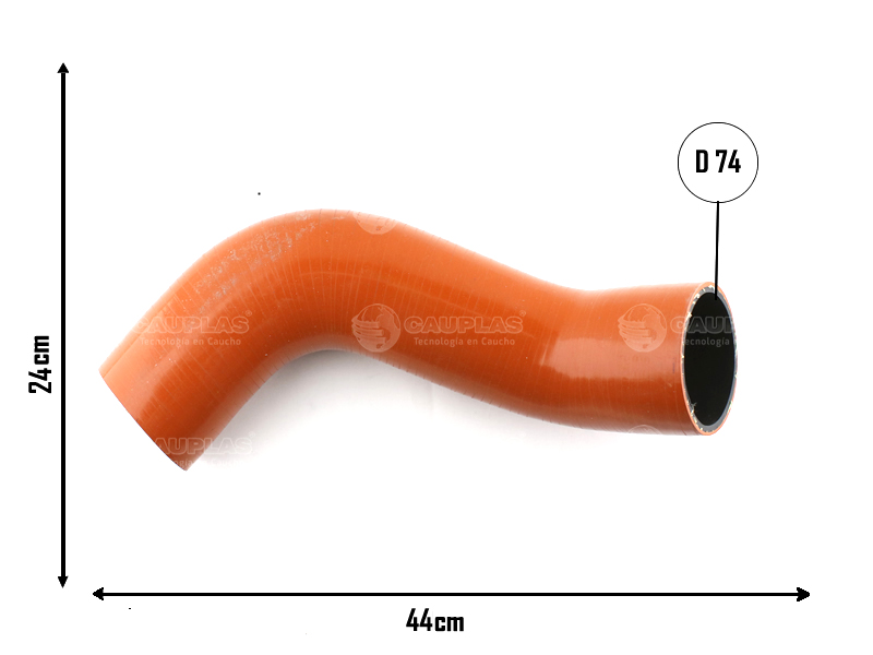 CAUPLAS MANGUERA CIRCULACION DE AIRE OEM:2T0145828