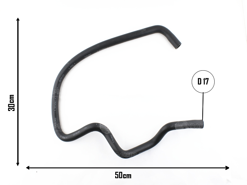 CAUPLAS MANGUERA CALEFACCION PEUG 505 OEM:6464780 =YACO 995