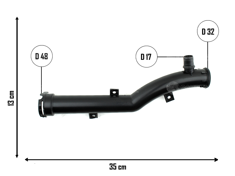CAUPLAS TUBO REFRIGERACION PEUGEOT 207/208 OEM:V758971580