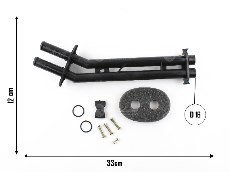 CAUPLAS MANGUERA CALEFACCION PEUGEOT 206