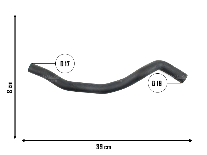 CAUPLAS MANGUERA CALEFACTOR SALIDA FORD ECOSPORT II OEM:CN1118K579BA =YACO 4173/4314