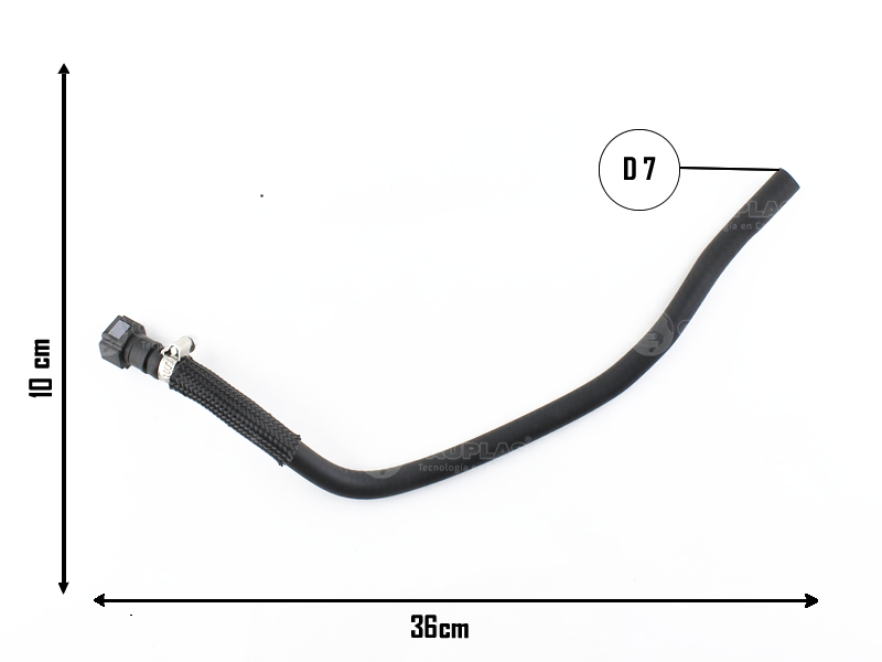 CAUPLAS MANGUERA VASO DE EXPANSION FIAT PALIO V OEM:52007070