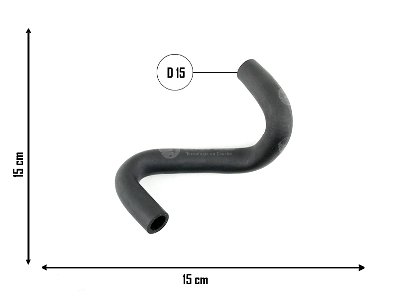 CAUPLAS MANGUERA CALEFACTOR SALIDA FIAT PALIO II