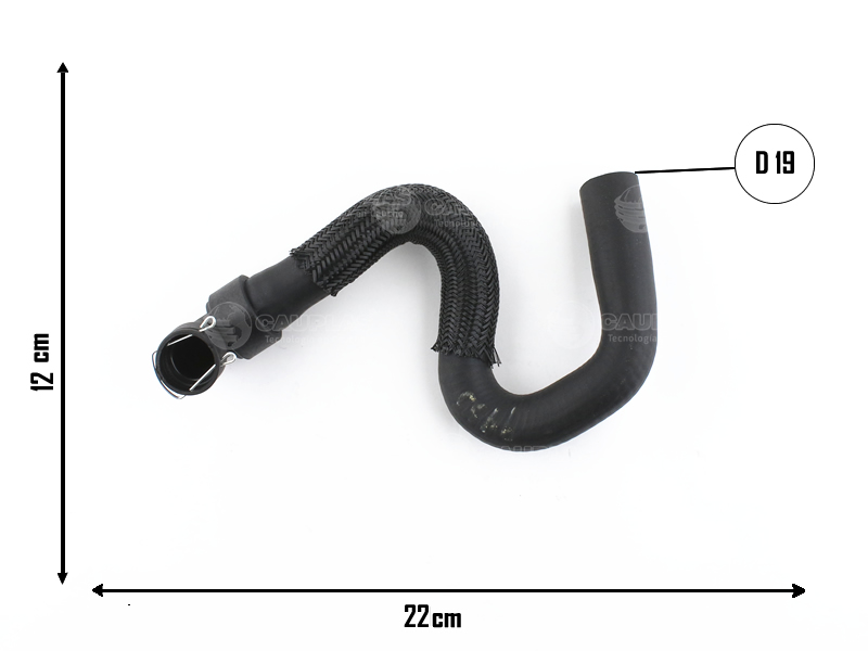 CAUPLAS MANGUERA CALEFACTOR SALIDA PEUG 307 CITROEN C4