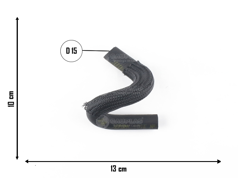 CAUPLAS MANGUERA CALEFACCION SALIDA FIAT ARGO OEM:520490351