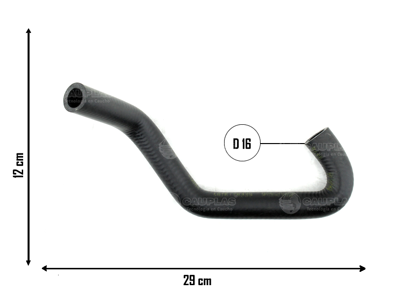 CAUPLAS MANGUERA CALEFACCION FORD MONDEO OEM:97BB18C553MB =YACO 3486