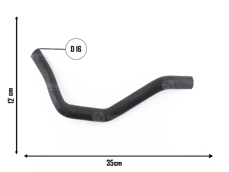 CAUPLAS MANGUERA CALEFACTOR ENTRADA TOYOTA ETIOS