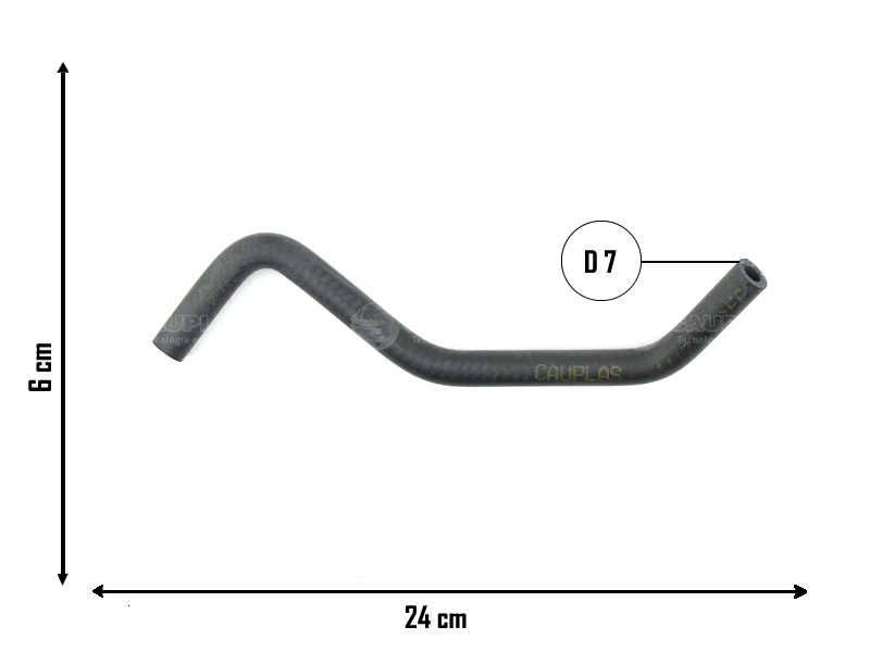CAUPLAS MANGUERA CALEFACTOR VW VENTO