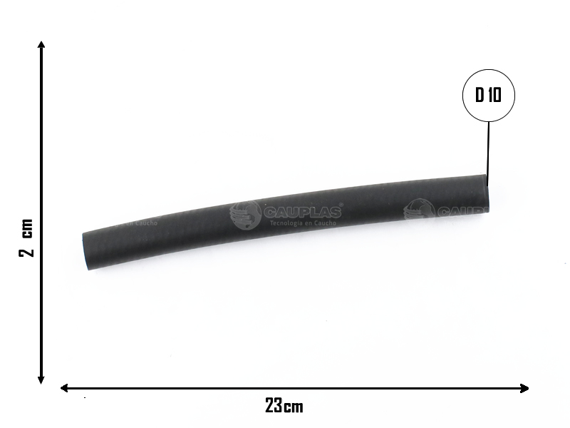 CAUPLAS MANGUERA CIRCULACION DE AGUA FIAT TEMPRA OEM:7708160