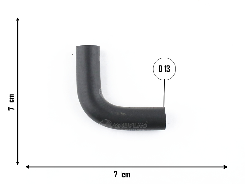 CAUPLAS MANGUERA CIRCULACION DE AGUA FIAT TEMPRA OEM:7756923