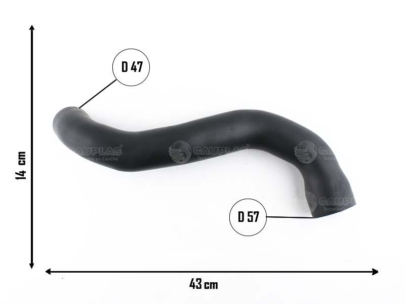 CAUPLAS MANGUERA TOMA DE AIRE PEUGEOT  405 OEM:1425N7