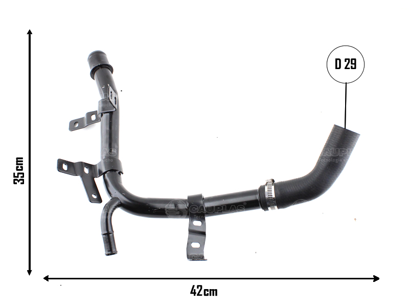 CAUPLAS MANGUERA COLECTOR DE AGUA CITROEN C3/C4 PEUGEOT 206/207/208 OEM:1323FG
