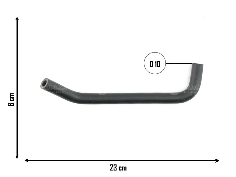 CAUPLAS MANGUERA CALEFACCION PEUGEOT 504 / 505 OEM:1413891 =YACO 3068